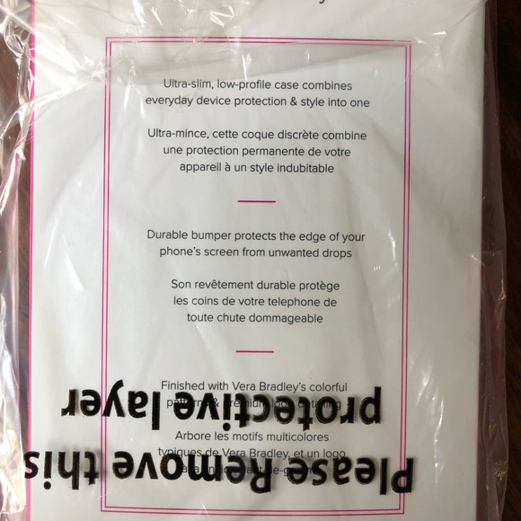 Vera Bradley Blue Cuban Tiles Frame iPhone 7 Case - Picture 5 of 6